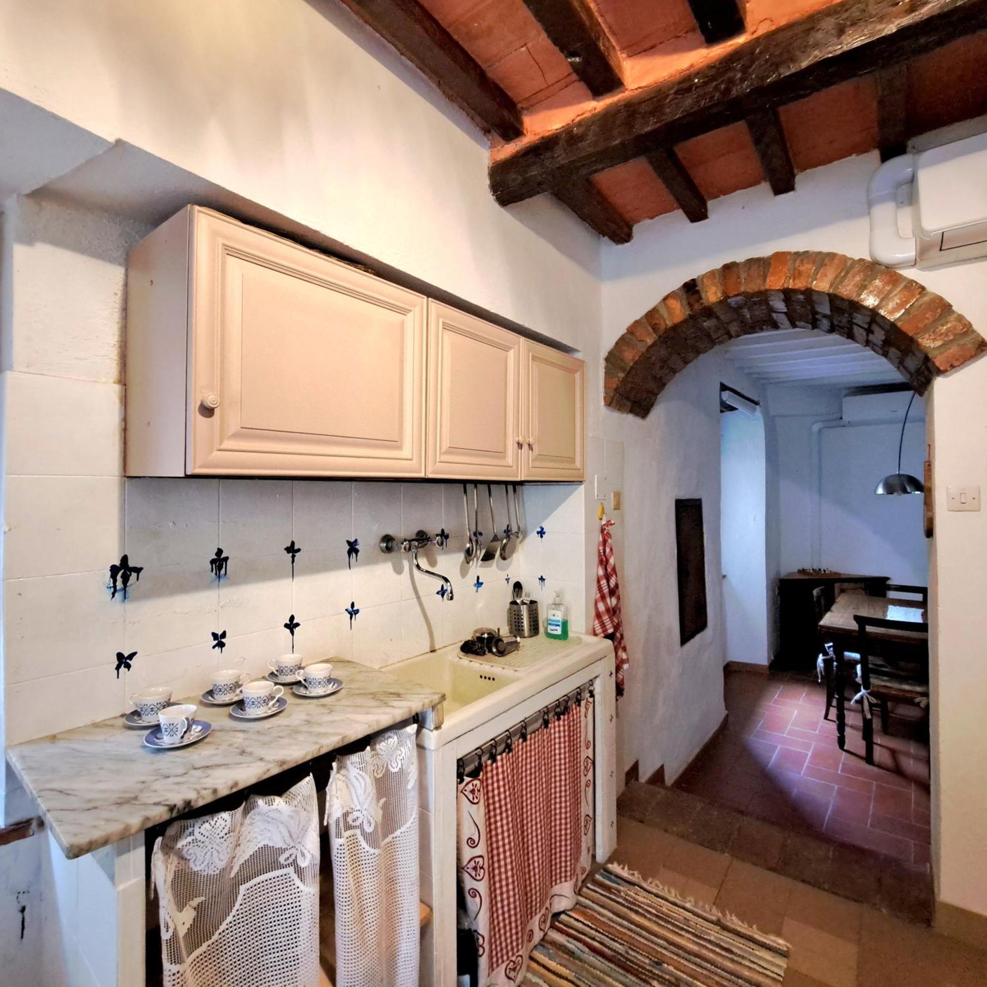 Ferienwohnung Antica Abitazione Con Vista Montagna Casa Norma Seggiano Exterior foto