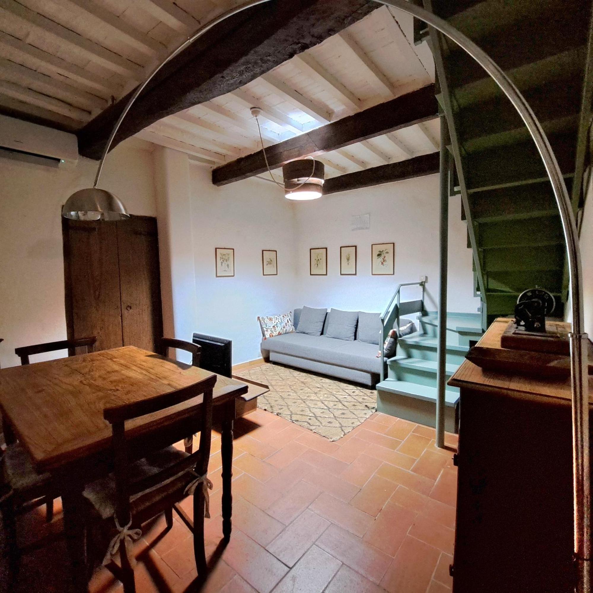 Ferienwohnung Antica Abitazione Con Vista Montagna Casa Norma Seggiano Exterior foto