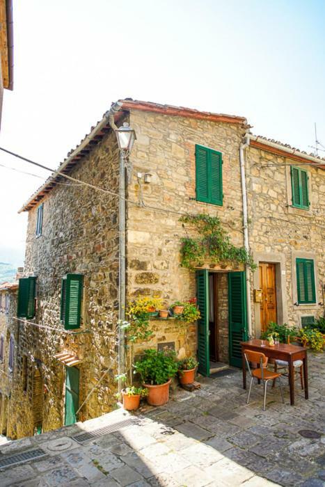 Ferienwohnung Antica Abitazione Con Vista Montagna Casa Norma Seggiano Exterior foto