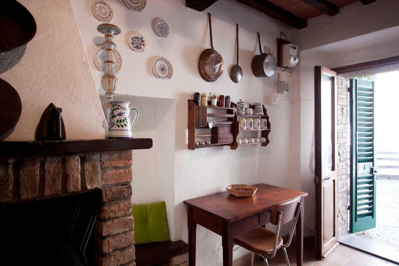 Ferienwohnung Antica Abitazione Con Vista Montagna Casa Norma Seggiano Exterior foto